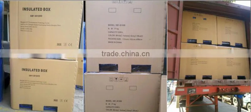 1000L rotational molded plastic fish bunker, fish totes, fish tubs, fish container