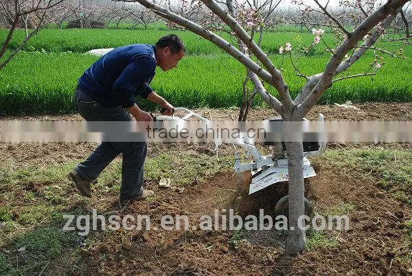 China manual cultivator hand tractor mini tractors rotary price