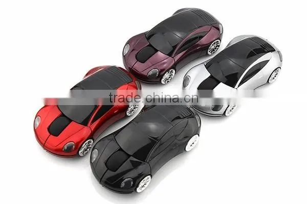 Wireless Custom Logo 2.4Ghz Racing Car Mouse