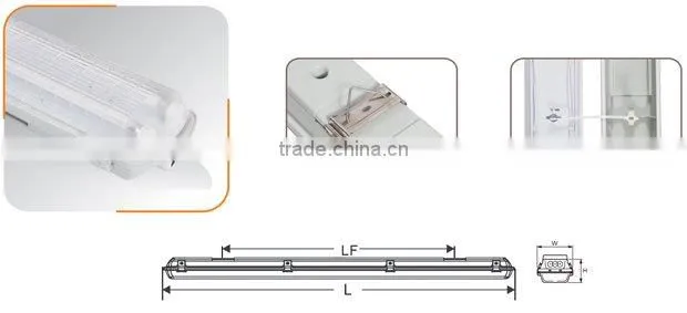 Corrsion Proof Lighting Fixtures T5 2x14W