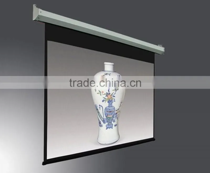 Wall Mount 84'' Projection Screen 4:3 Portable Front PVC Projector Screen