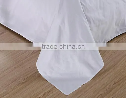 import high quality luxury winter white hotel supplies percale 100% best cotton bed set