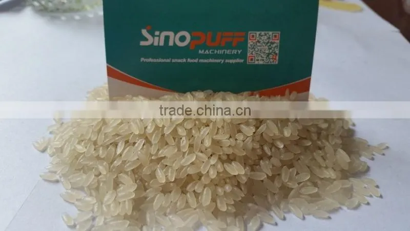 Recycling Rice for Artificial Rice Processing Line