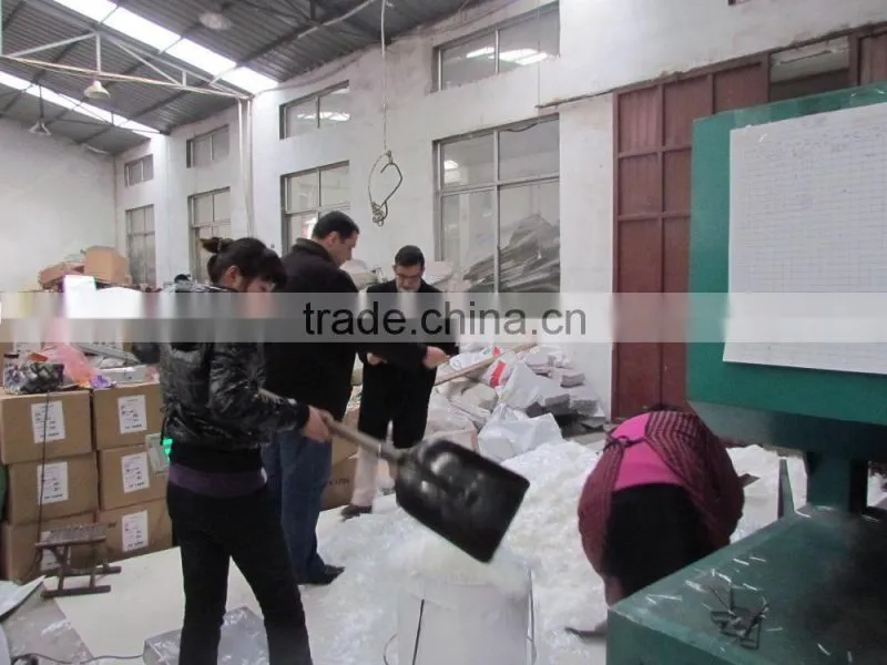HM 100% virgin high tenacity raw white pp cement fiber