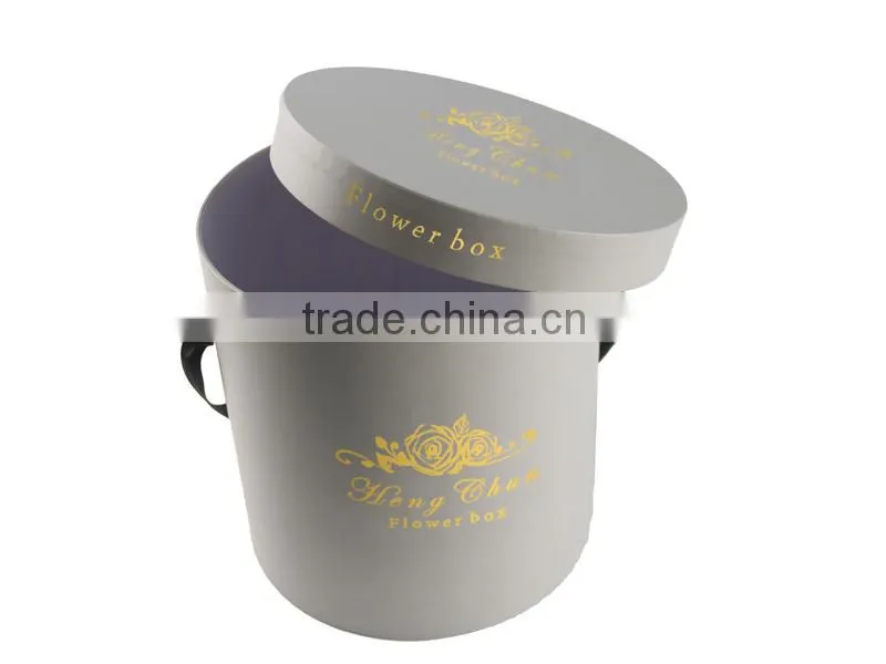Round colourful flower box (ZJ-60056-3)