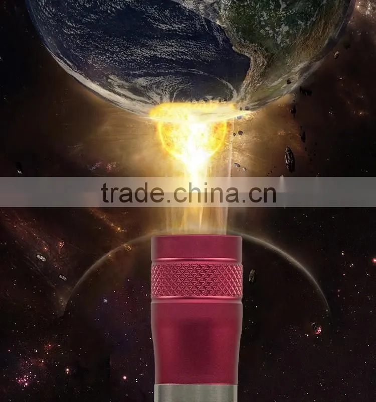 LuckySun Designer hot selling 200m long range 10440 AAA battery Night Torch lanterna led