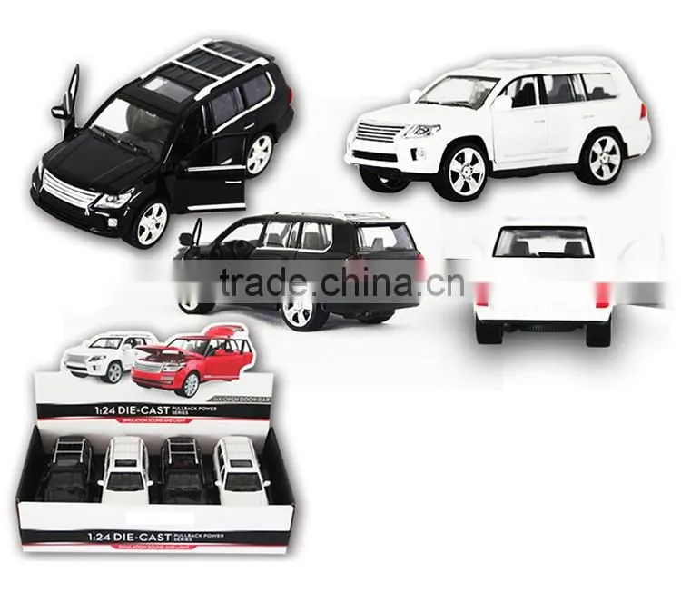 Top grade metal toy car 1/24 diecast model cars