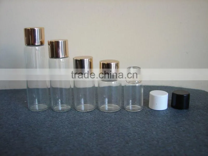 Glass vial with screw plastic cap(ITEM NO.:H SERIES)
