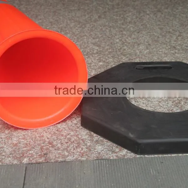 Famous in Zhejiang DINGWANG Reflective Plastic T-top Bollard