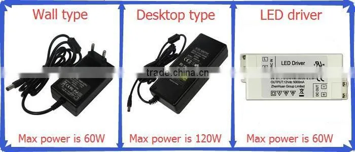 Europe plug adapter power supply 12V 4A lg lcd power adapter