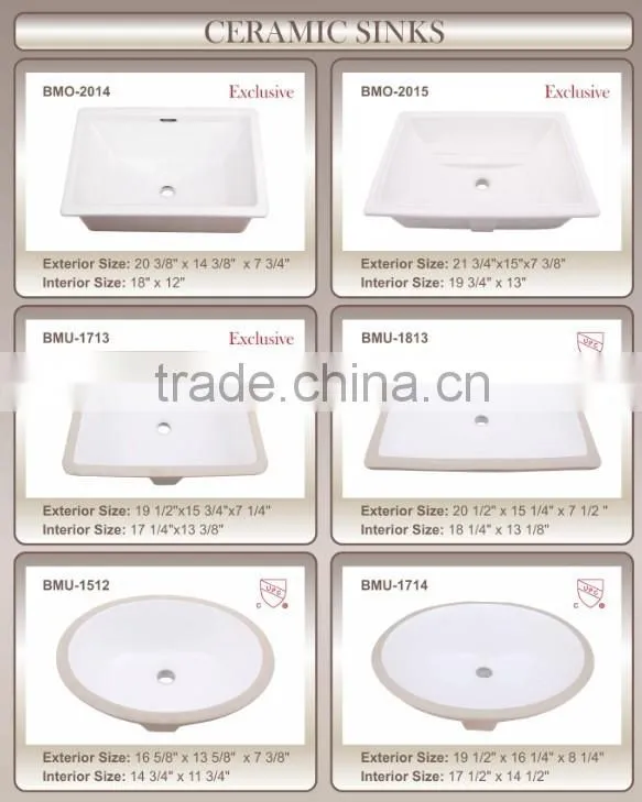 2016 Latest Modern Style Solid Wood Bathroom Vanity