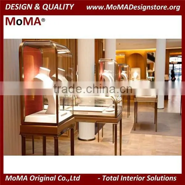 High End Glass Jewelry Display Cabinet
