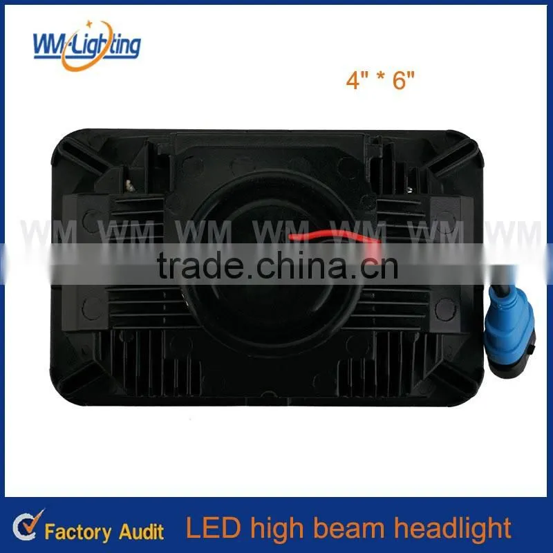 Emark Professional standard lamp new 4inch x 6inch square sealed beam high beam led headlight