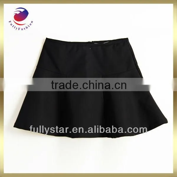 Ladies' knitted flare skirt