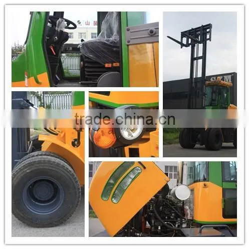 4Ton All terrain Forklift for rough environment
