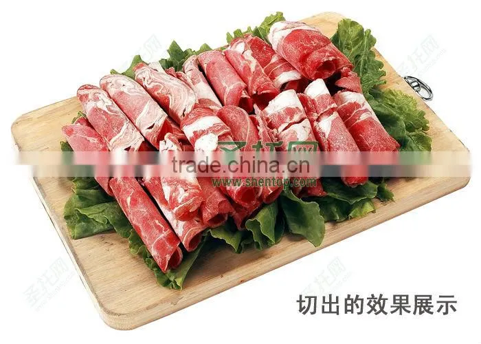 Shentop Kitchen Equipment STBU006 12inch semi-automatic frozen meat slicer