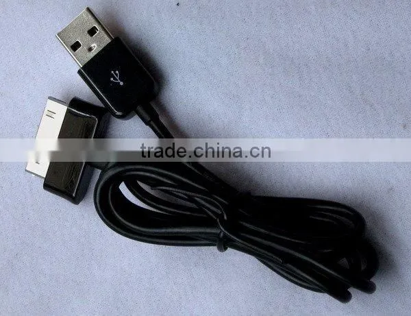 USB data and charge cable for galaxy tab