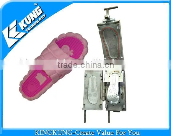 Newest design double color PCU shoe sole mould made in China