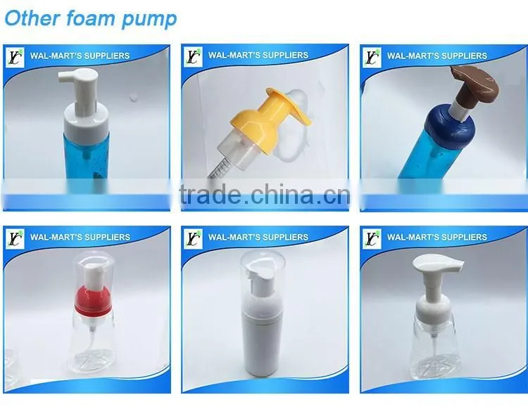 foam cosmetic bottle , soap foam pump , foamer pump