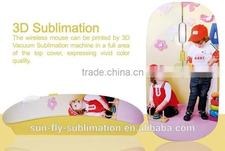 3D sublimation mouse/3D wireless mouse/ 3D optical mouse/3D wireless sublimation mouse/Hot sell 3Dsublimation mouse