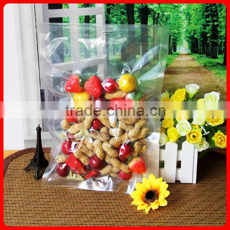 Plastic food vaccum bag