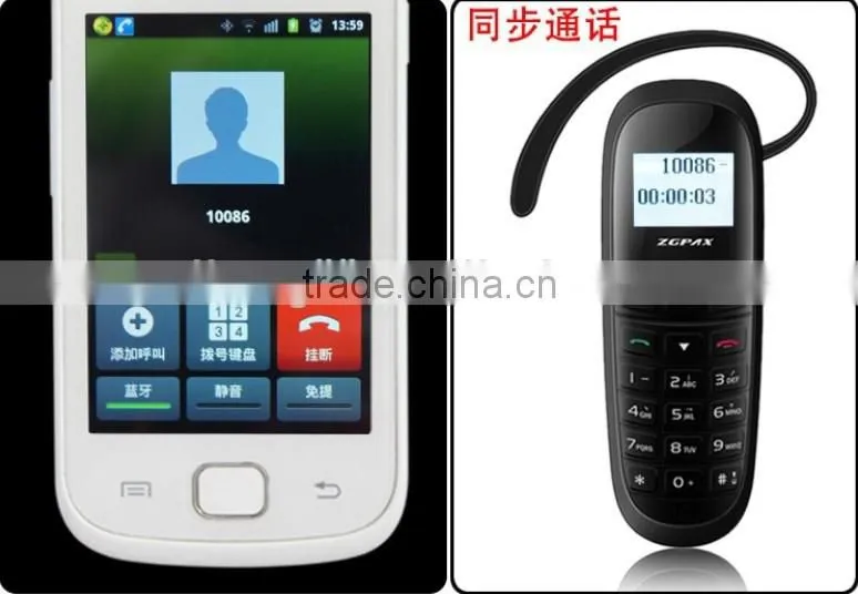 S2 Fashion bluetooth dialer bluetooth earphone headset