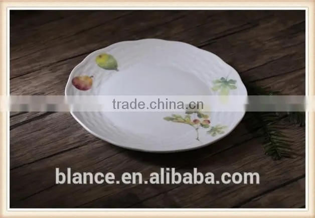 fruit plates in fruit basket design