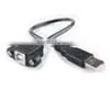 USB type B Female Panel Mount Cable
