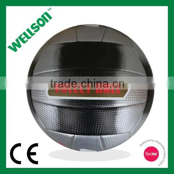 Training quality machine sewn volleyball
