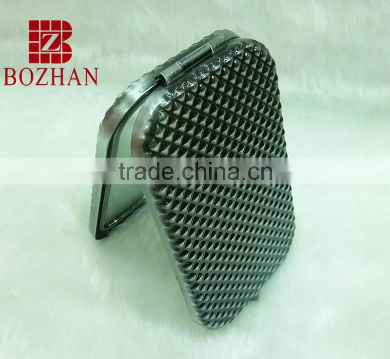 Charm butterfly bronze cosmetic mirror/butterfly promotional gift brozen pocket mirror/bronze butterfly makeup mirror