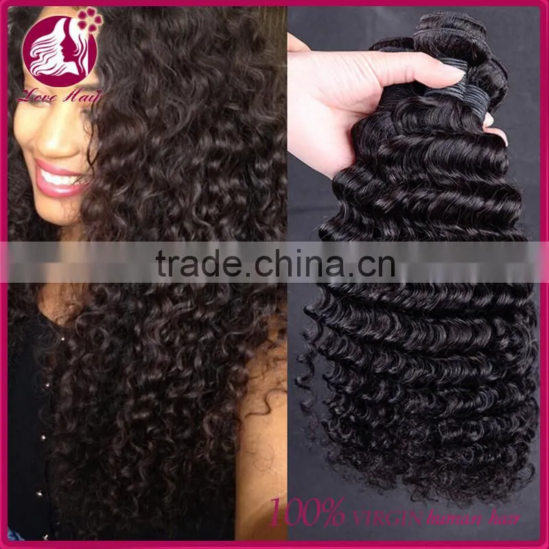 Unprocessed Raw Wholesale Curly hair weft 100% Vietnamese human hair