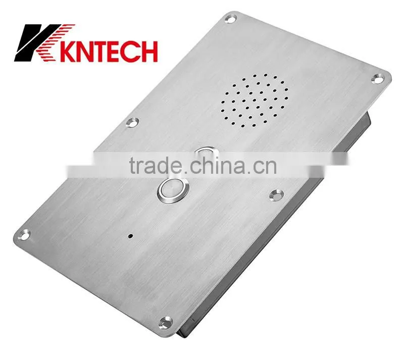 KNTECH Industrial Emergency Telephone Wireless Elevator Phones stainless stell IP network audio intercom terminal