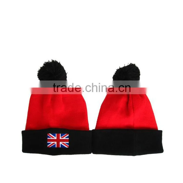 winter hats with bill custom design cuffed winter beanie hat for women