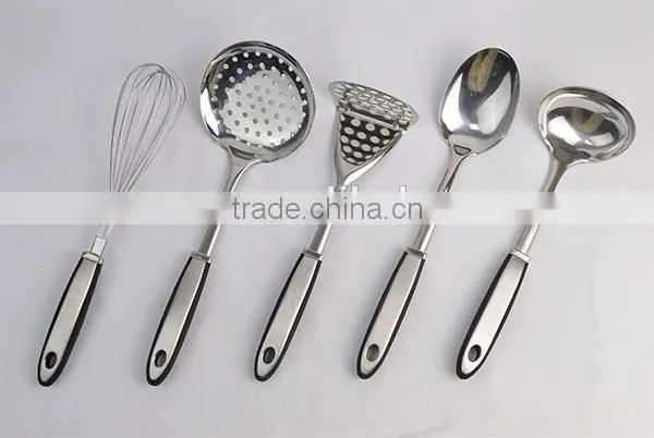 5-Piece Kitchen Cooking Tool Set /Stainless Steel Cooking Utensils Set