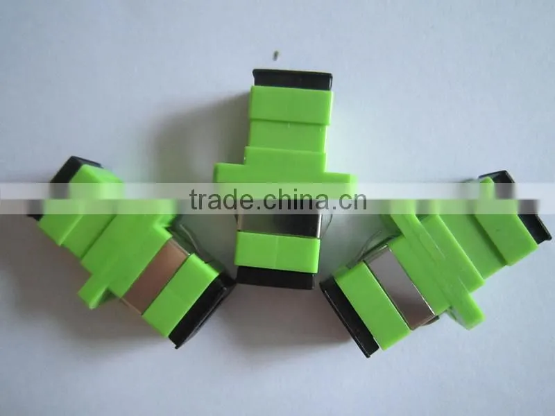 Optical components fibre optic flange adapters singlemode sc fiber optic couplers