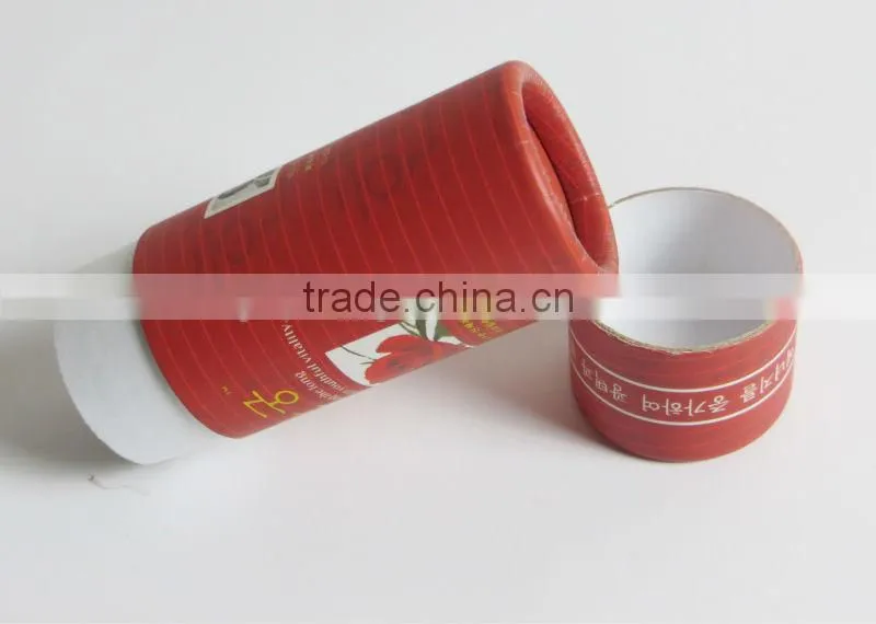 2014 new design cute paper lipstick tube packaging with lid wholesale