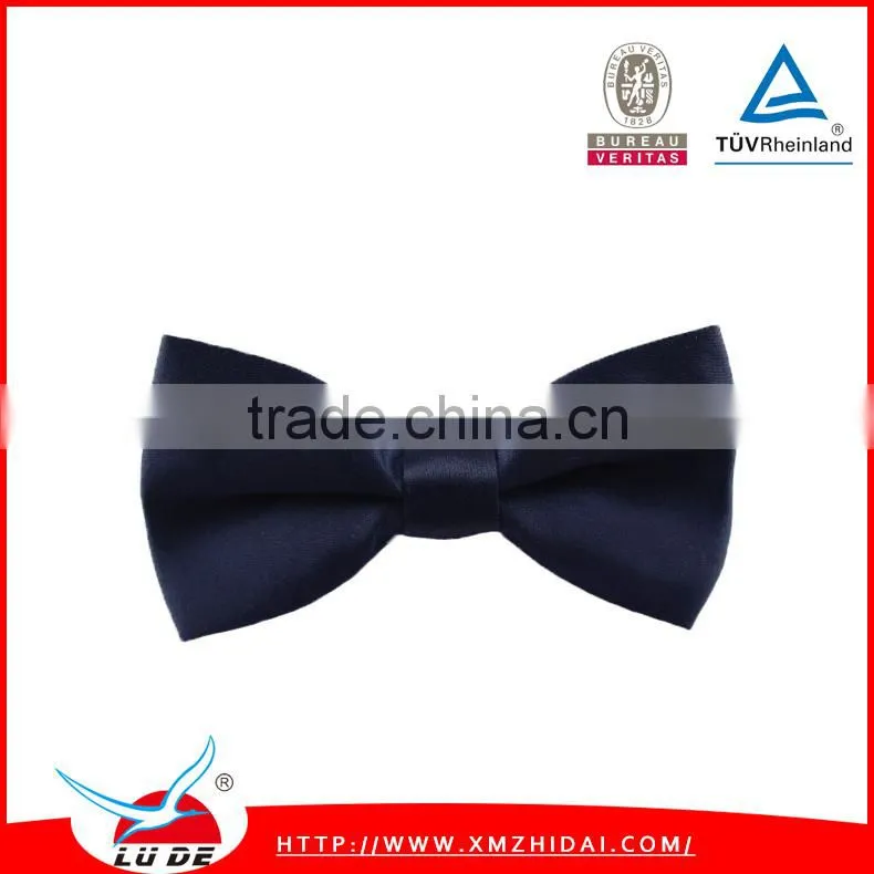 Fashion adjustable cliped ribbon bow tie