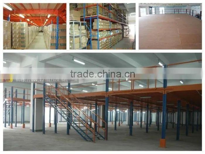 pallet rack supported steel mezzanine floor
