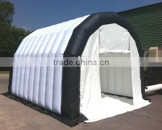 Hot Sale Inflatable White and Black Tent/ Inflatable Igloo Tent