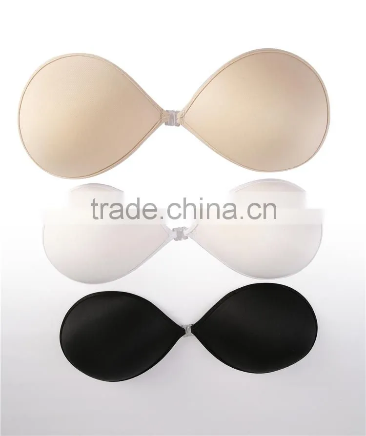 Junyan hot sale sexy magic wing strapless bra silicone gel