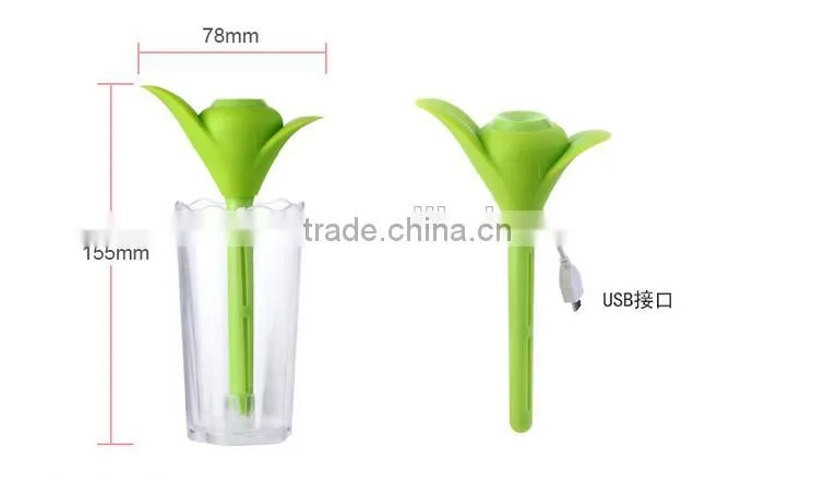 Mini Clover shape air purifier humidifier/table aromatherapy humidifier/humidifier aroma diffuser