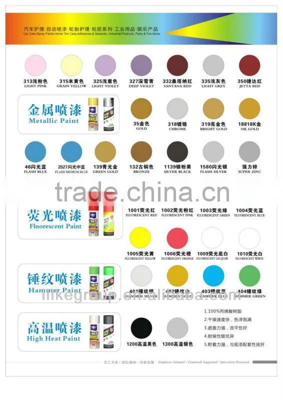 Aeropak chrome effect spray paint