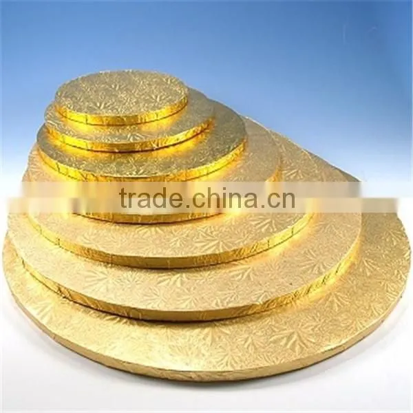 Bespoke Corrugated Cardboard Cheap Cake boards Foil Paper Wholesale
