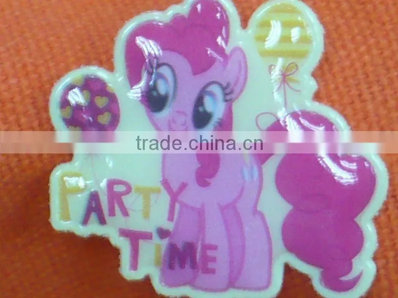 3D animal pvc sticker for kids