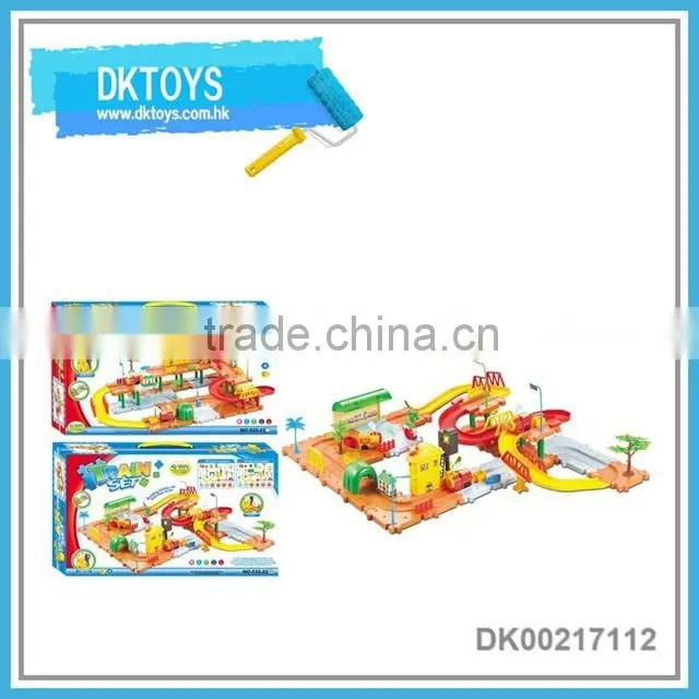 2016 hot selling b/o block train with light and music