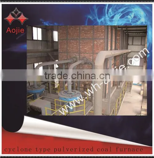 high quality cyclone coal furnace operation