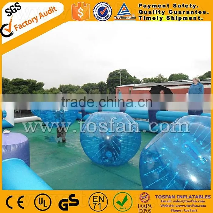 kids bubble football human inflatable bumper bubble ball TB167