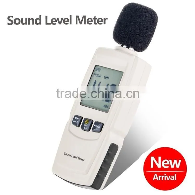 New Arrival Digital sound level meter GM1352 measure range 30dBA~130dBA