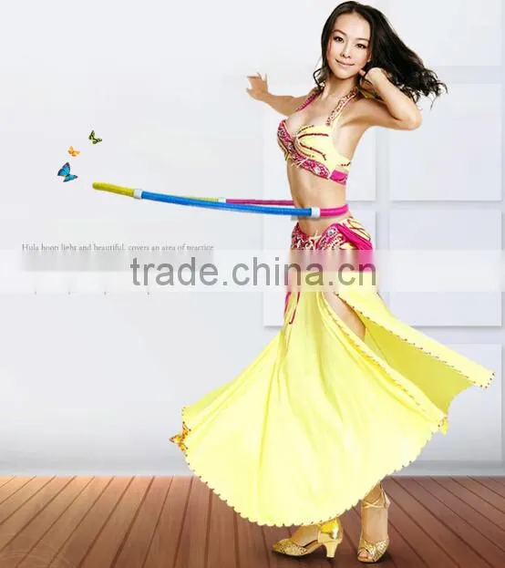 2015 the newest type PVC elastic hoola hoop/ elastic hula hoop with high quality