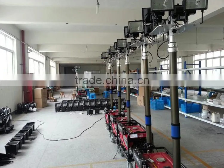 Diesel Generator Portable Led Telescopic Light Tower